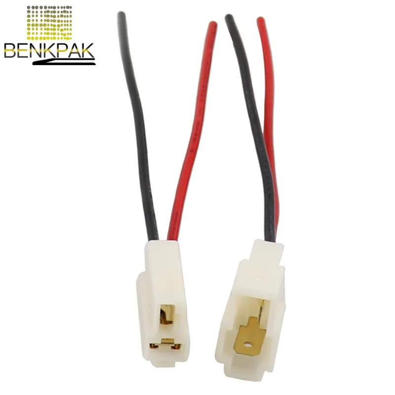 Car Connector 6.3mm 2P Male Female 6.3 Electrical Plug Socket for Motorcycle