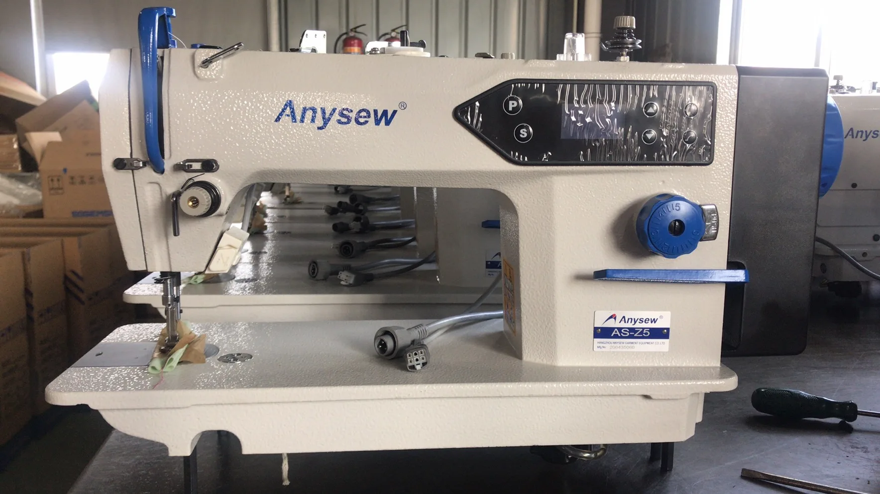 AS-Z5  direct drive industrial sewing machine with Anysew brand