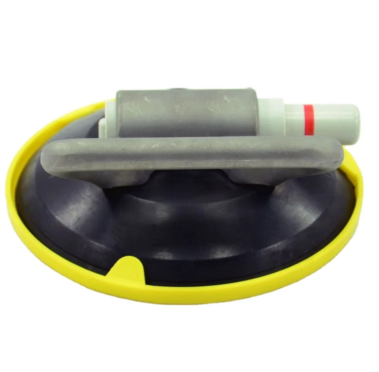 Hand pump suction cups for tiles