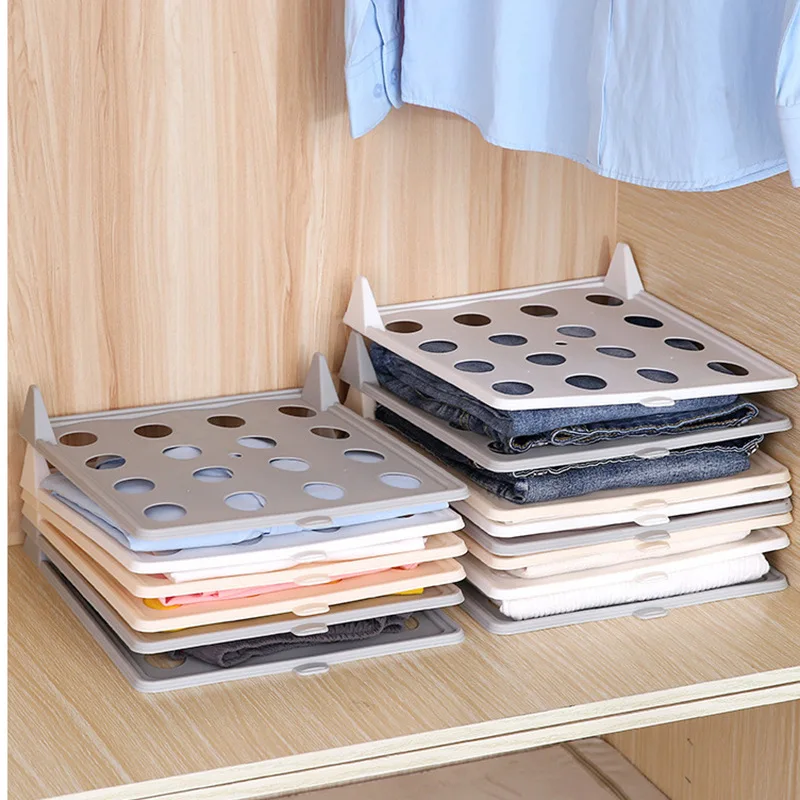 Factory Direct Creative Home Clothes Storage Folding Ironing Board Lazy T-shirt Shirt Anti-wrinkle Folding Ironing Board Storage