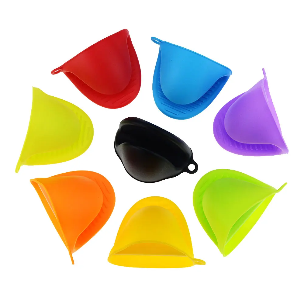 Free Samples Hot Sale Heat Resistant Kitchen Silicone Mini Mittens Non Slip Silicone Oven Mitts Oven Gloves