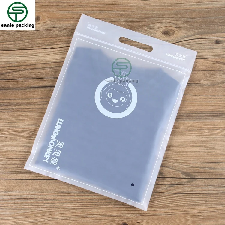 wholesale reusable dog clothes top zip lock packaging bags shopping bags with zipper
