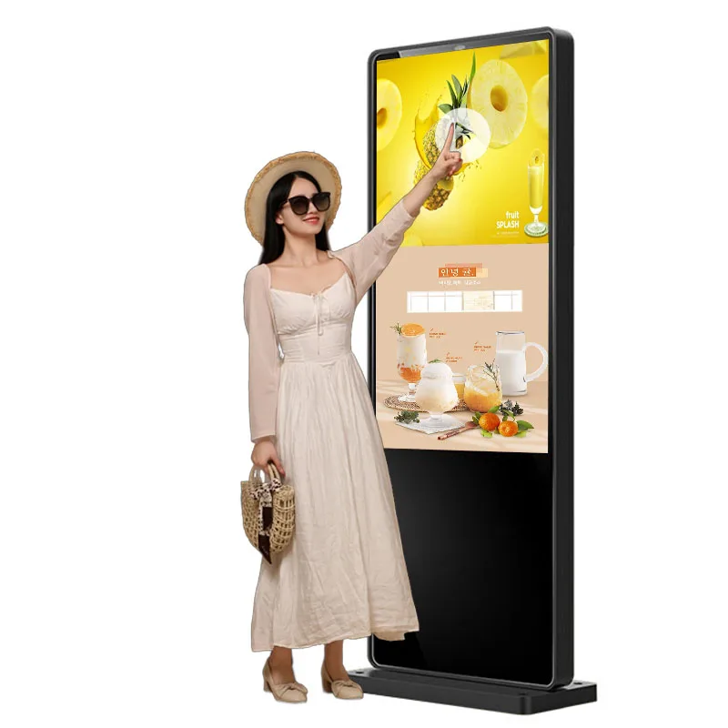Ip65 Waterproof Touch Screen Outdoor 65 75 Inch Outdoor Lcd Screen 4k Digital Signage And Displays Totem