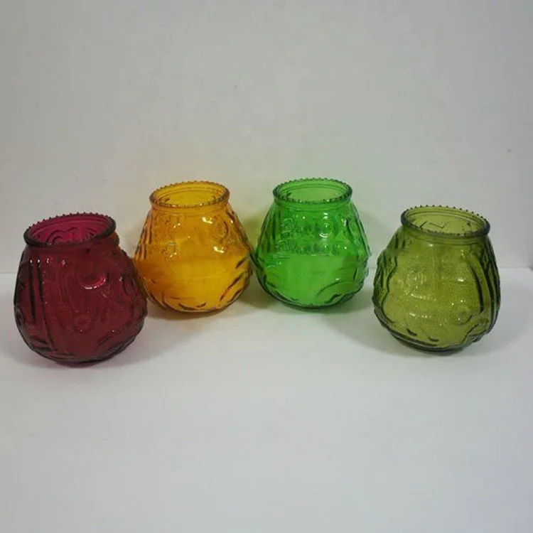 2021 china suppliers sells luxury natural soy wax candle in different colored glass jar