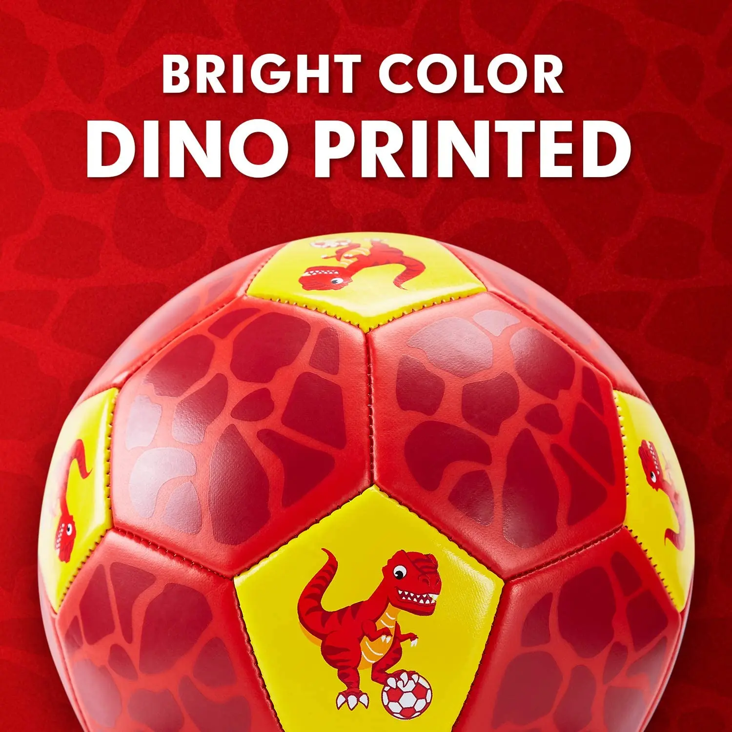 Dinosaur images  for Children to play football soccer ball