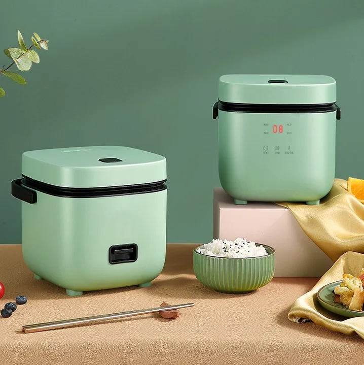 Household small 1.2L capacity mini rice cooker one-key start 220V power supply LCD display CE certification safety rice cooker