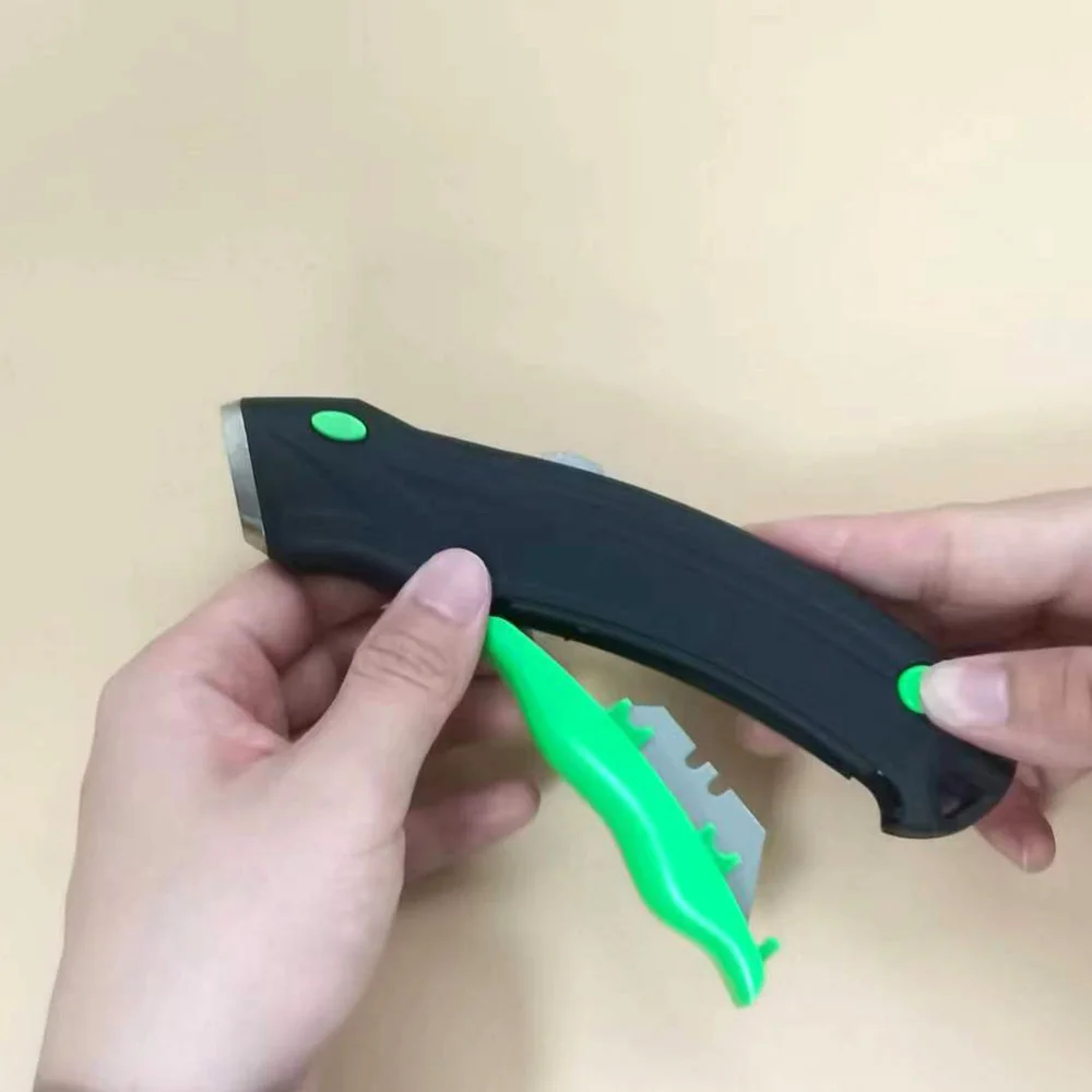 Utility Knife Light Weight Quick-Change Blade Retractable RX1913 Plastic Handle industrial box cutter utility knives