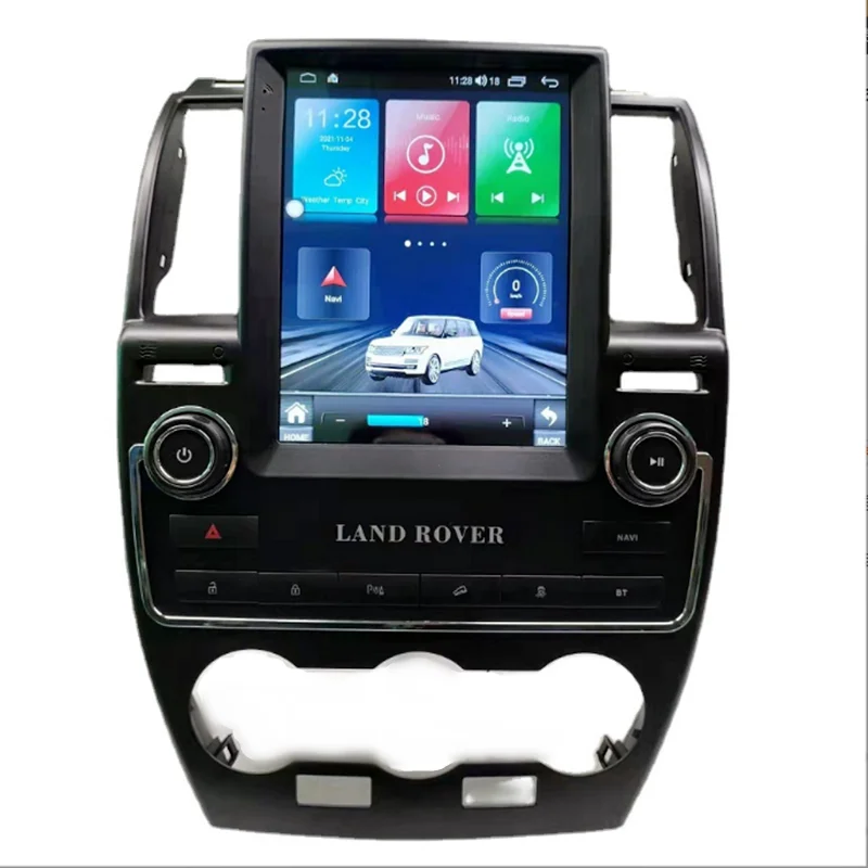 Вертикальная Автомагнитола 9,7 дюймов, Android 9,0, радиоплеер для Land Rover Freelander 2 LR2, Автомобильный Gps, мультимедиа
