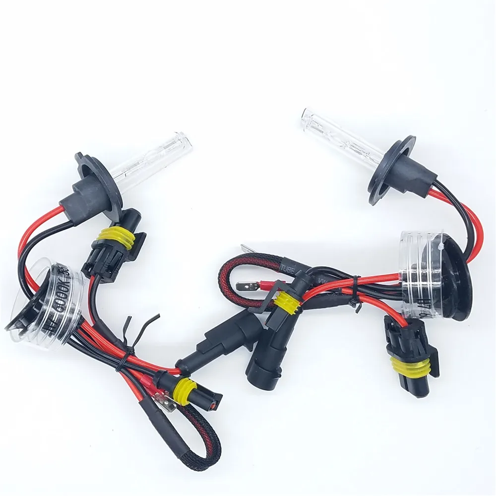 DC 12V 55W HID Bulb H7 6000K White Color Plastic type HID Xenon Light Bulb Car Auto Headlight For AC HID Ballast