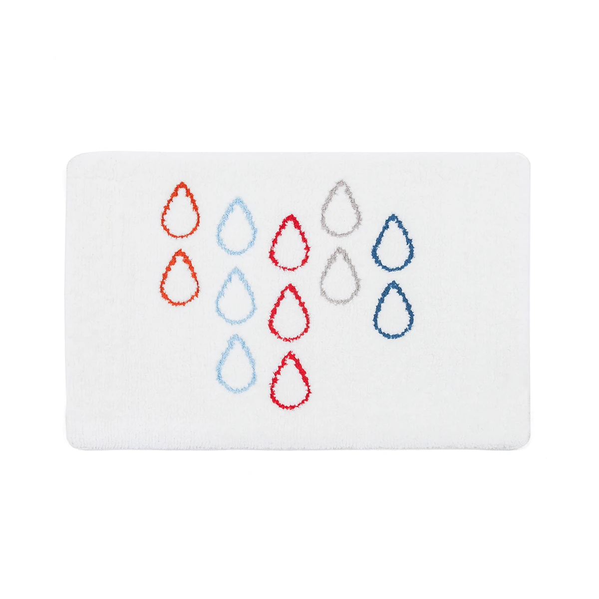 DADA high quality custom bath mat set shaggy hot melt non-slip bath mat