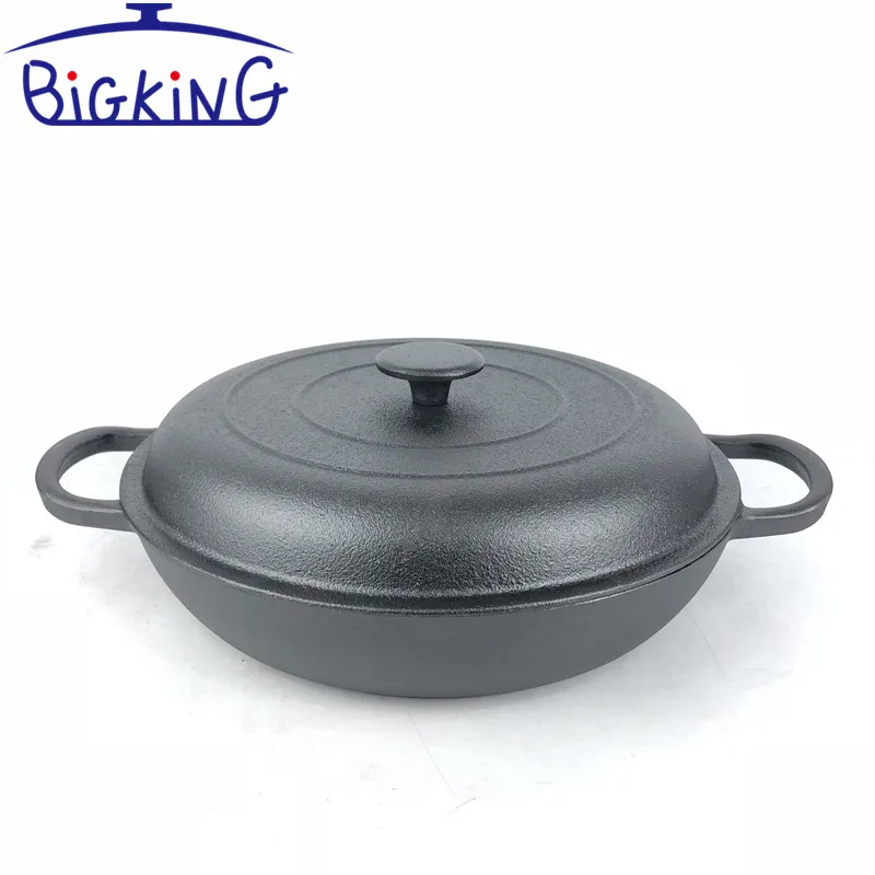Enameled Cast Iron Casserole Braise - Pan with Cover