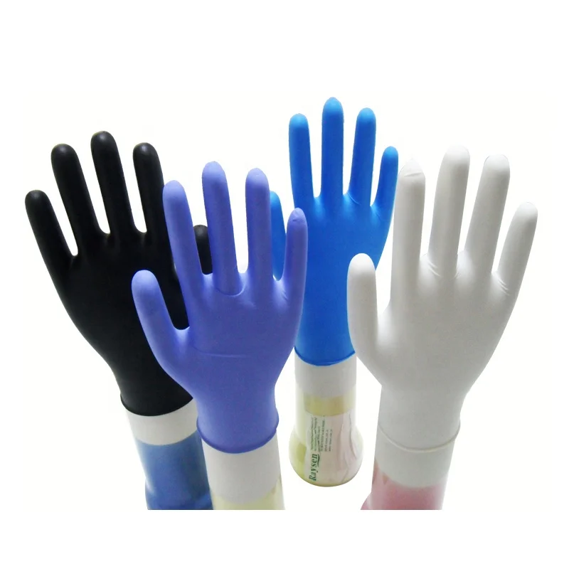 Raysen Medical High Quality Disposable Powder Free Examination Nitrile Gloves