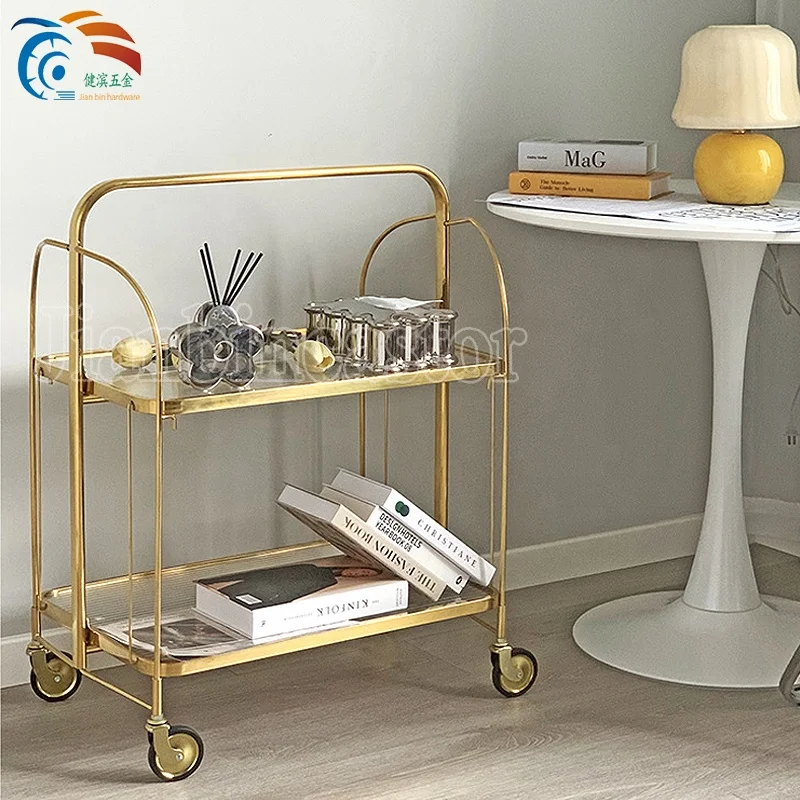 3-inch screw chrome-plated universal dining car castor wheel hotel restaurant restaurant trolley PP silent furniture caster