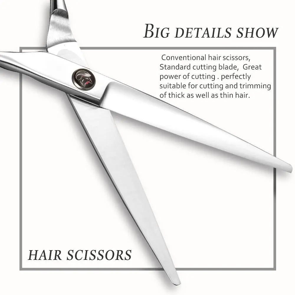 Hair Scissor set home use Hair Hairdressing Scissors Kit Hair Clipper Razor Thinning cutting Scissors Barber haircut set