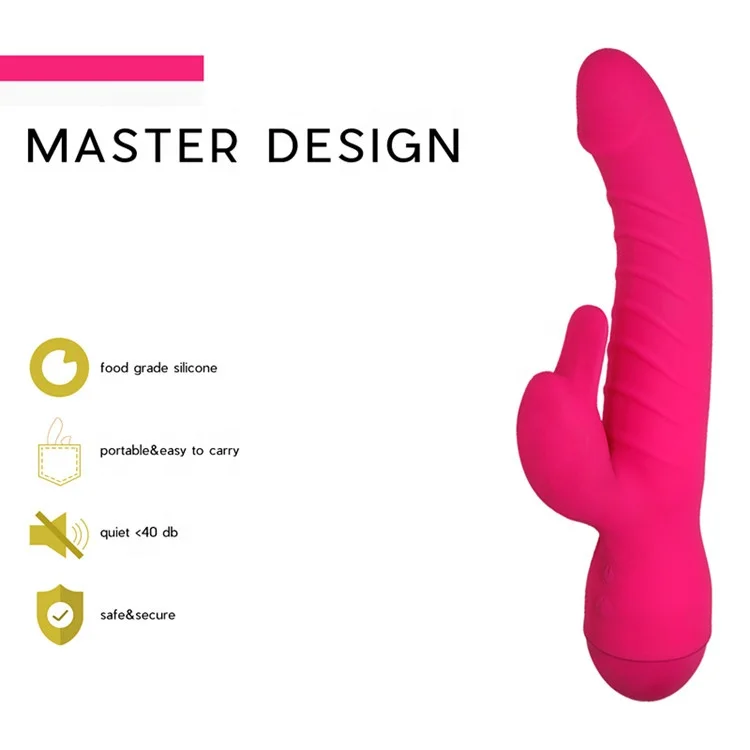 10 Frequency Rabbit Vibrator Female Masturbator Frequency Conversion AV Vibrator Female Couple Flirting Massage Toy  Sex Toys