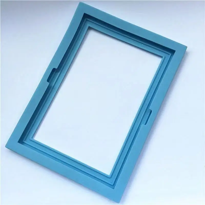best selling photoframe silicone cute photo frame mould silicone made in china