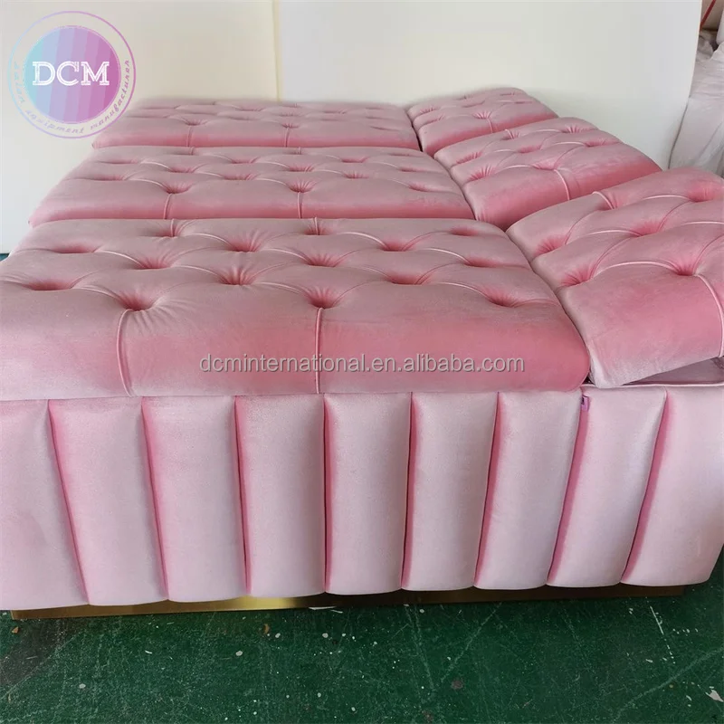 DCM luxury aesthetic lash stretcher facial table massage couch cosmetic beauty salon bed for eyelash