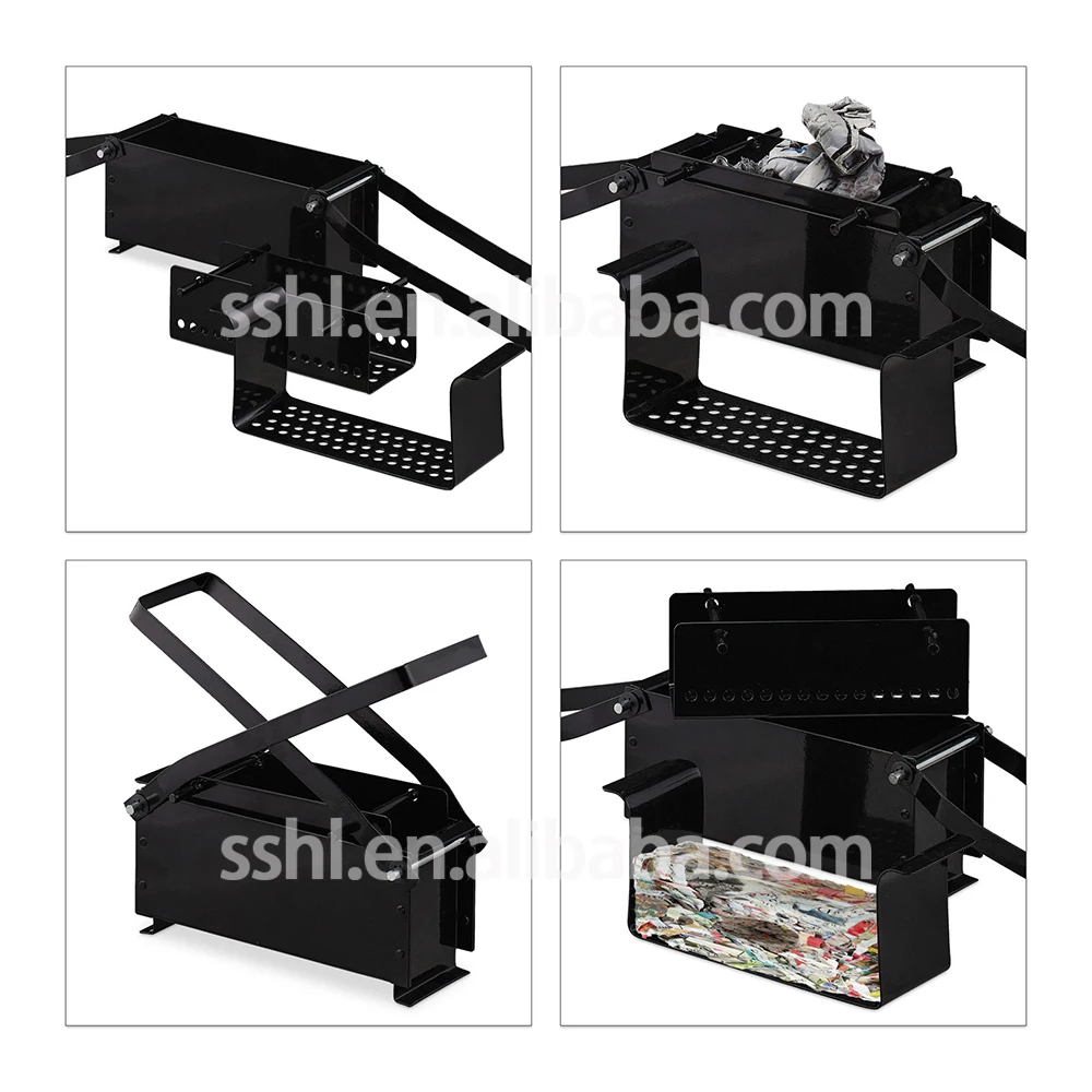 Premium Paper log briquette maker for shredded newspaper Easy To Use Briquette Press Recycle Paper