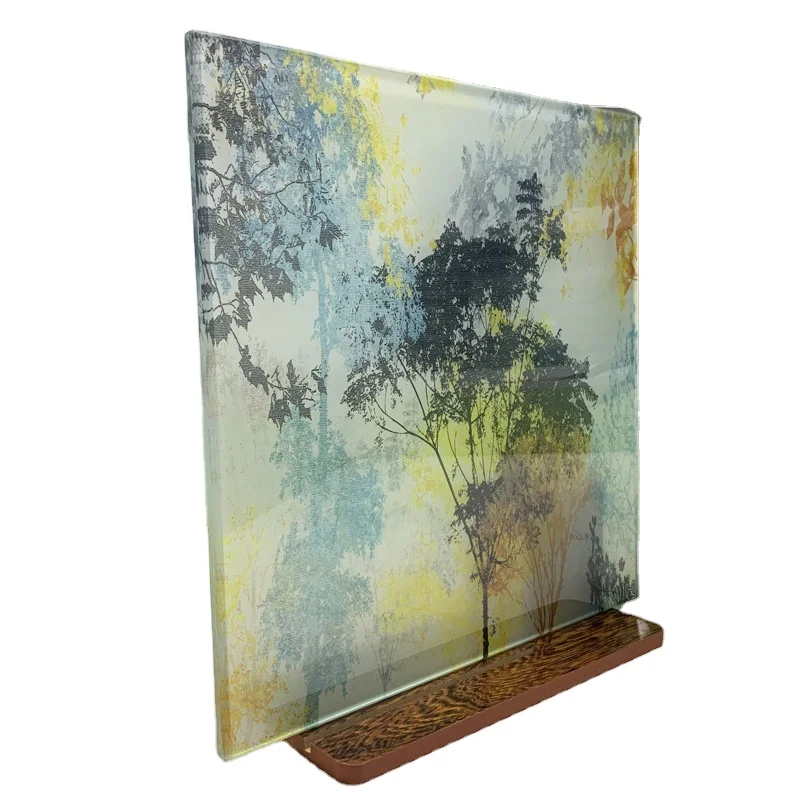 6.38-12.76mm etc.Fabric Laminated Glass for Interior Partition/Decoration/Office Partitions