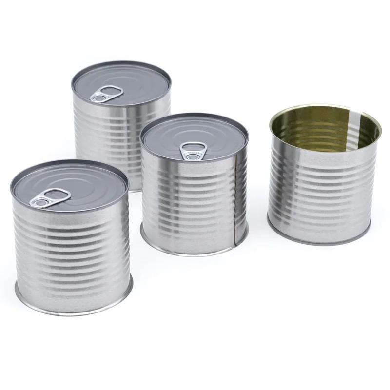 883# Round 3 Piece Can Empty Tin Can for Food Packaging