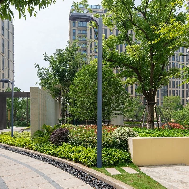3 - 4 meters tall Aluminum light pole IP65 waterproof outdoor garden LED lights with Waterproof Road Lamp Outdoor Lighting