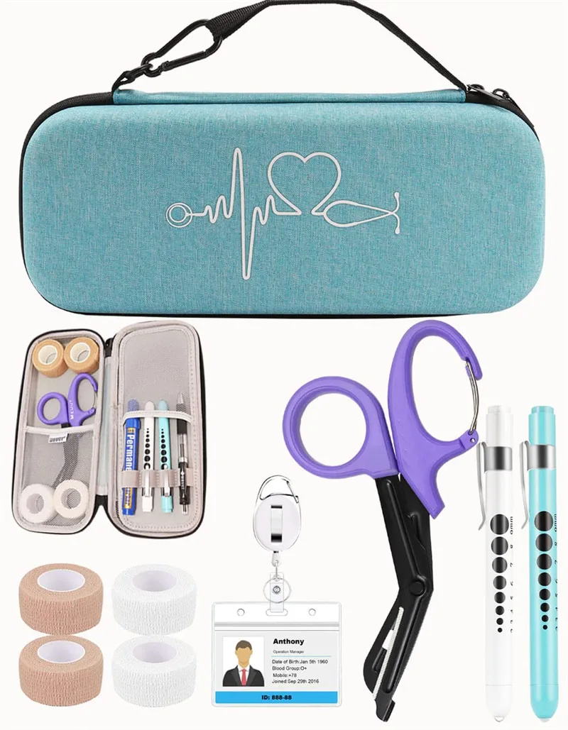 Stethoscope Case Kits Nurse Accessories eva hard stethoscope case Durable nurse stethoscope case