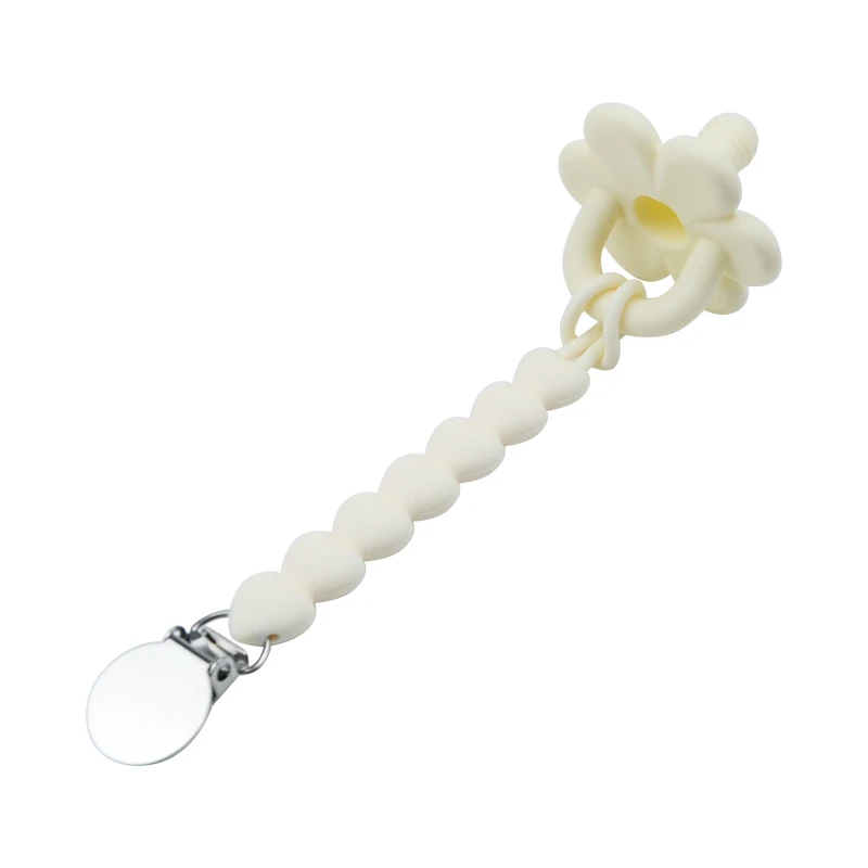 Personalized Pacifier Hold Nipple Clips,Silicone Baby Teether Pacifier Chain
