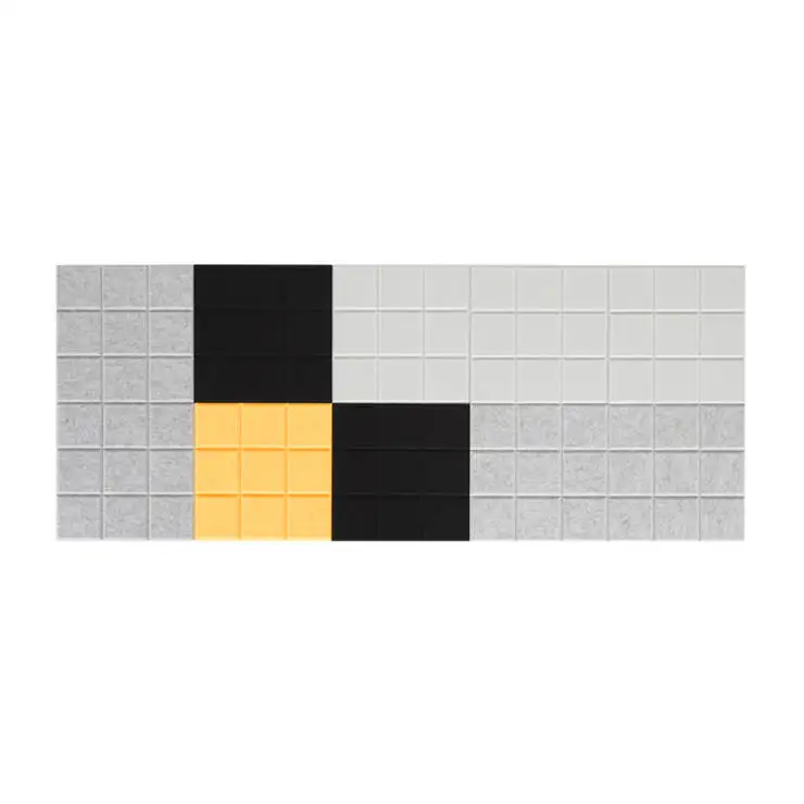 Hot Selling Felt Pin Board Diy Design Photo Display Wall Decor Felt Bulletion Memo Board Acoustic Panel