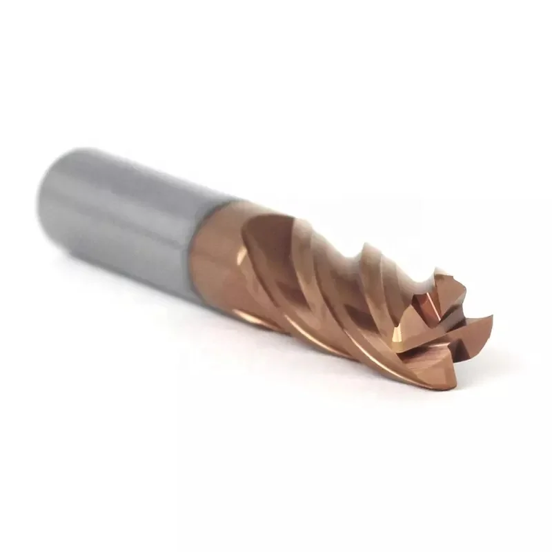 2022 promotion OEM Factory carbide diamond coated milling tools for stainless steel 4 mm long reach Square Flat End Mills