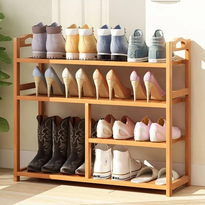 4 Tier Bamboo Shoe Rack VS 4 Tier Shoe Rack Plastic Metal