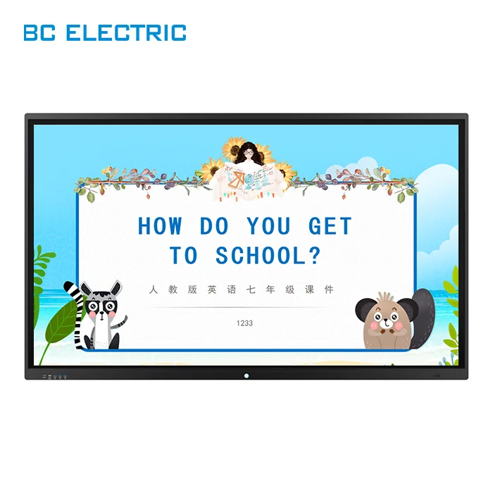
BC7000B 75 inch Smart whiteboard IWB IFPD 4K LCD Smart Screen Monitor/Display Interactive Flat Panel 