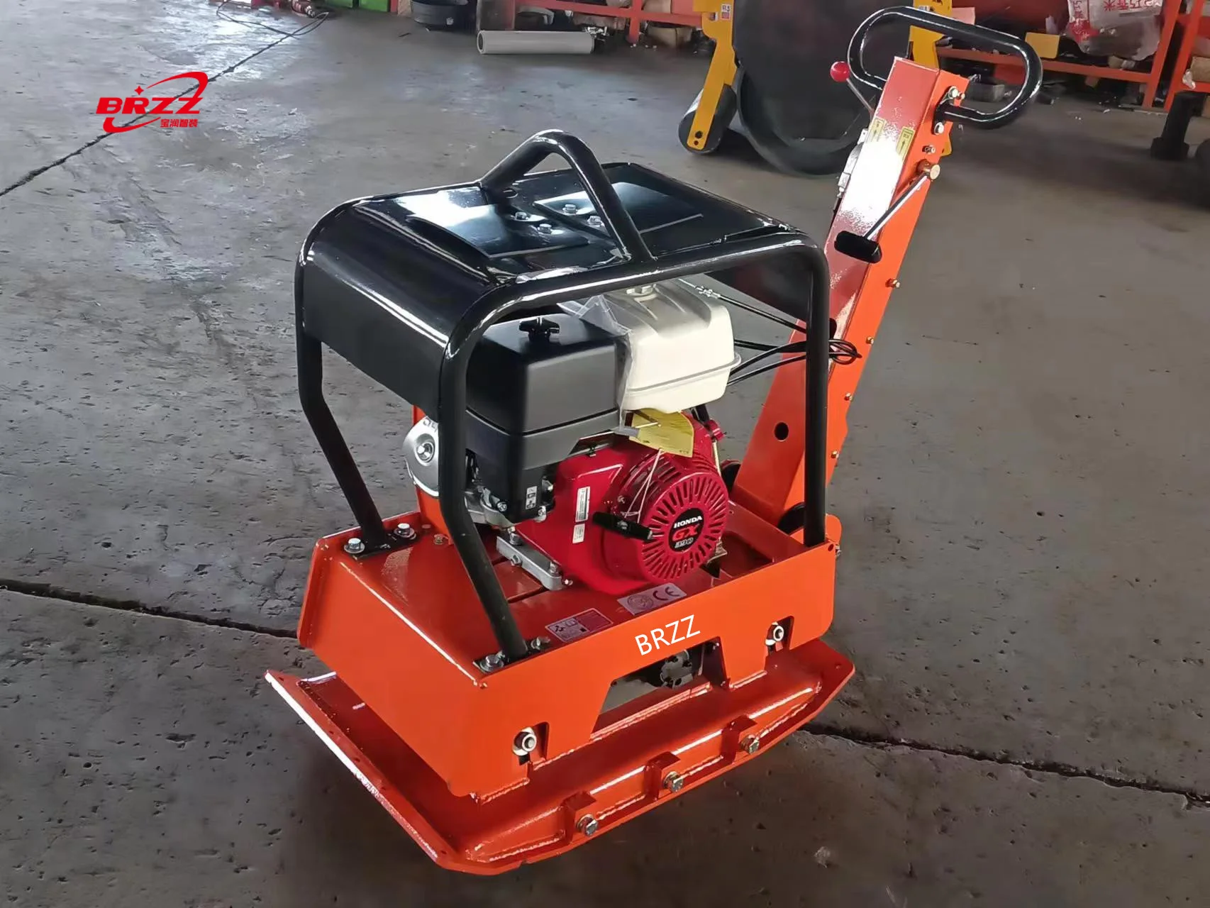 FPC-330 Diesel reversible plate compactor 330kg Two-Way manual  soil concrete vibrator jumping tamper rammer machine for sale