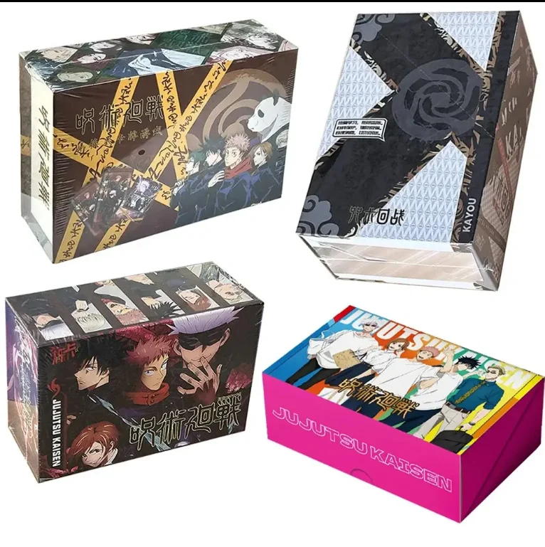 Японское аниме Jujutsu Kaisen Коллекционная открытка Satoru Gojo Itadori Yuji Fushiguro Megumi редкая флеш-карта CCG TCG ACG пакеты игрушка подарок
