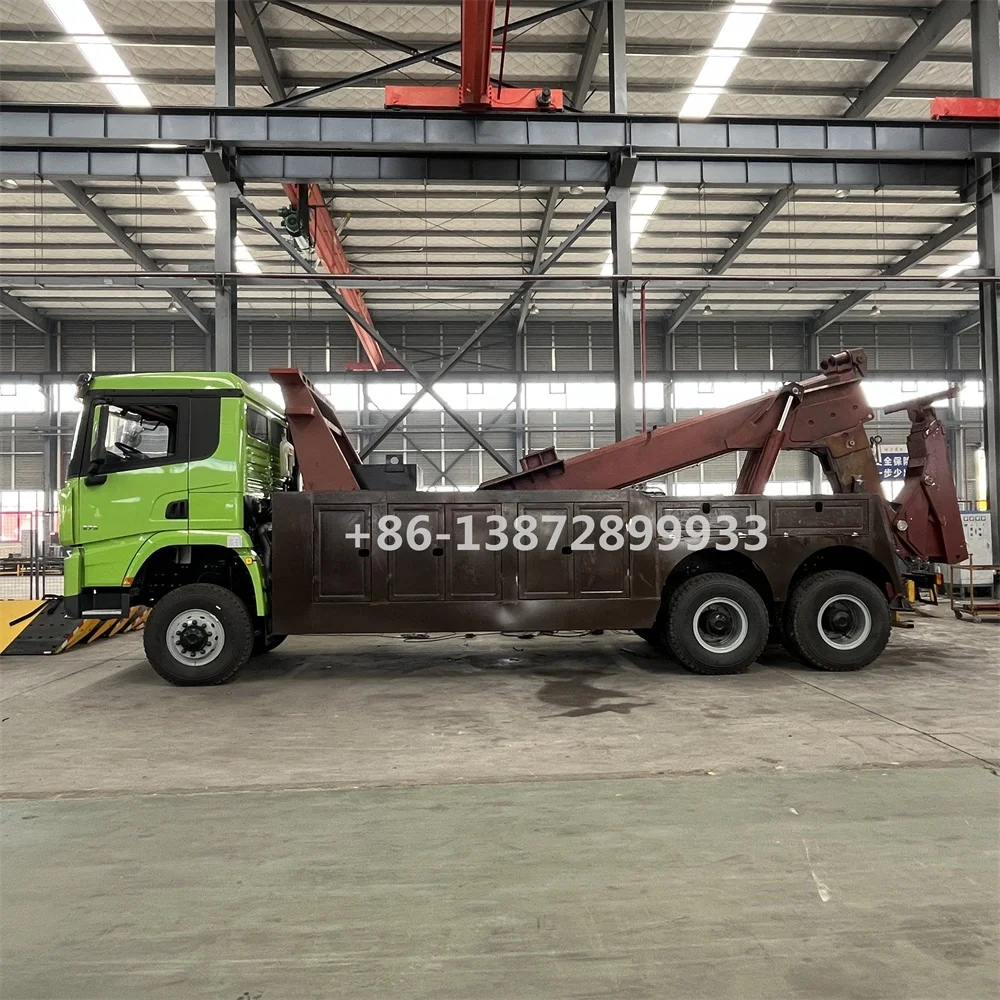Shacman Heavy duty 20tons wrecker tow truck breakdown truck recovery vehicle breakdown lorry