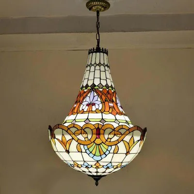 Ретро креативные лампы для ресторана «Сын мать» кофейный бар индивидуальное проектирование подвесное освещение люстра Тиффани