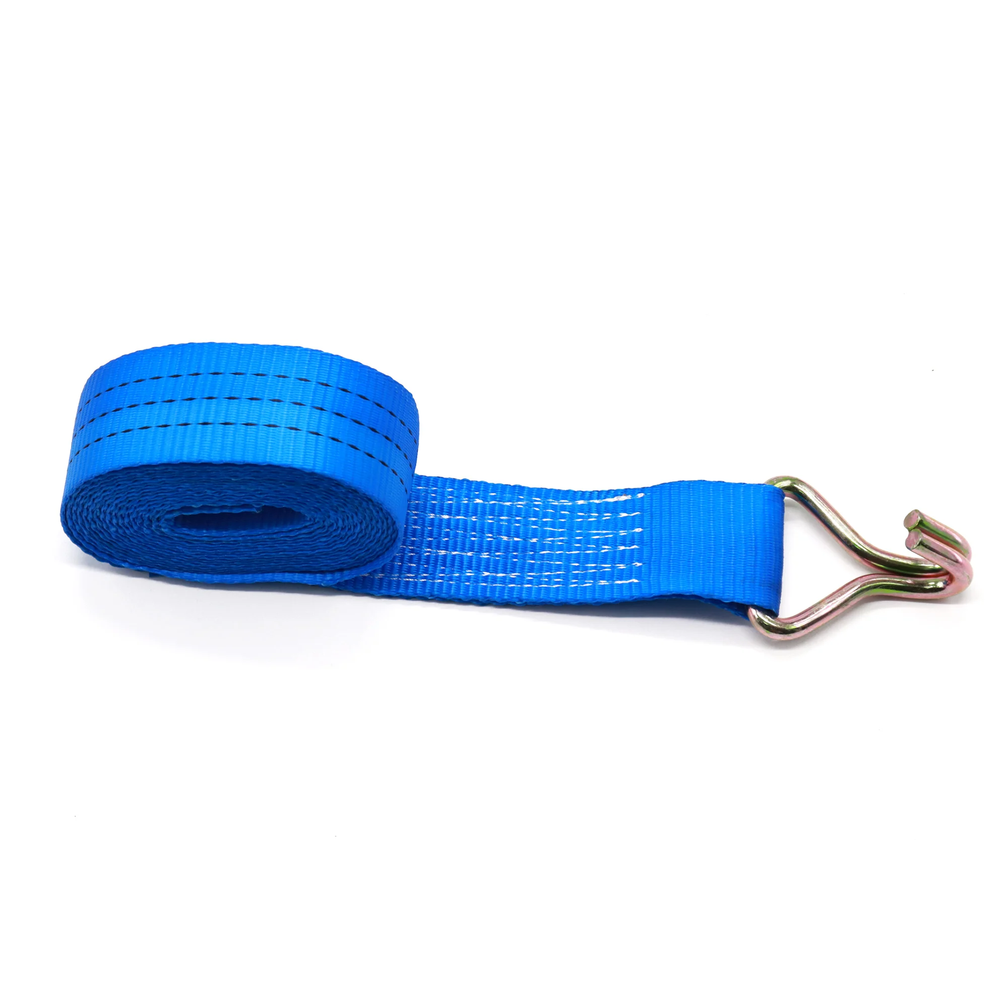 Custom Logo Printed 2-Inch Ratchet Tie down Strap Cargo Polyester Bungee Lashing Belt