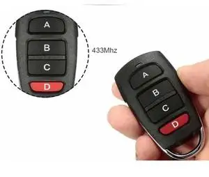 Sensor sliding garage door 12 volt face of face duplicator remote control garage door 433 mhz