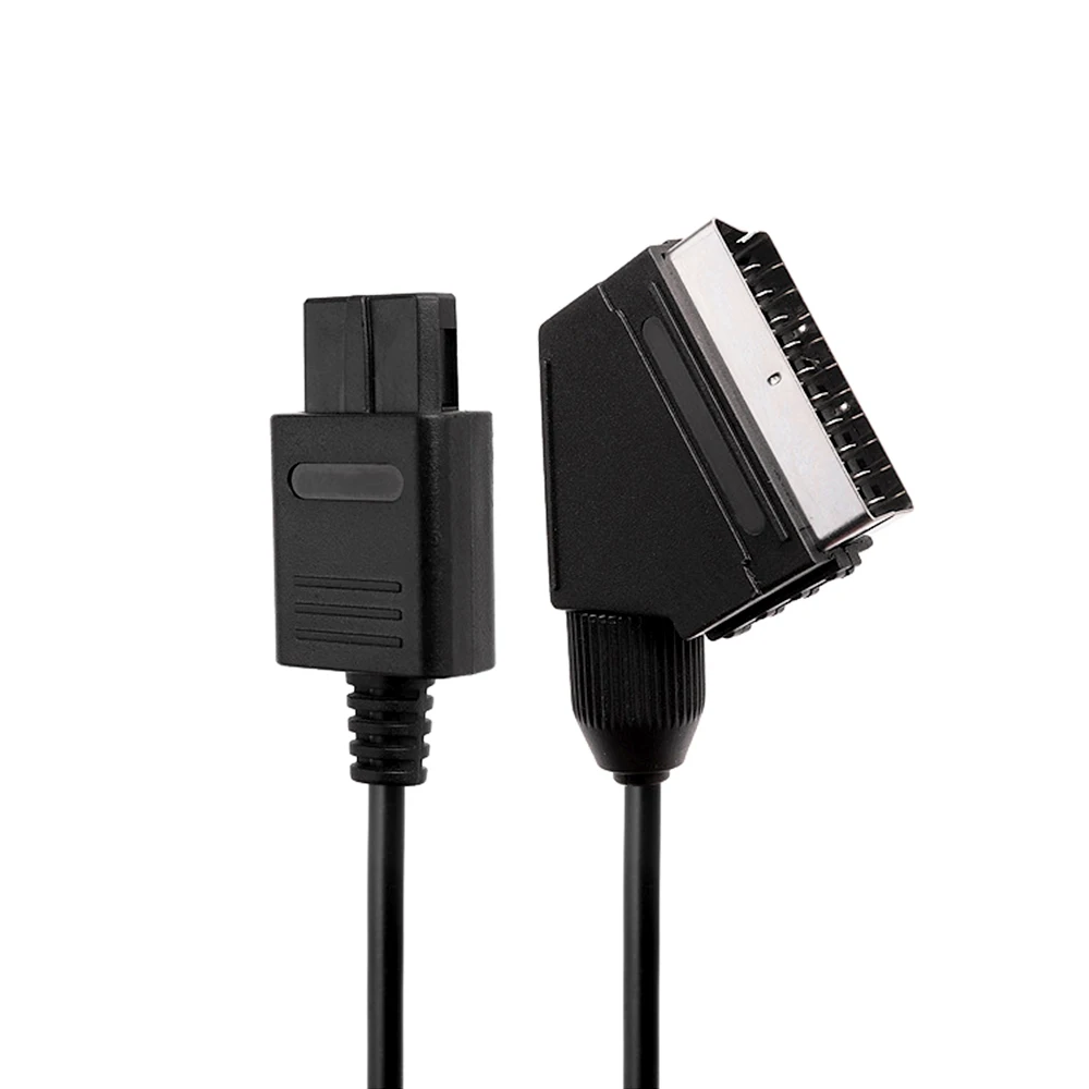 A/V ТВ Видео игра кабель Scart кабель для SNES для консоли Gamecube N64 совместимый с системой NTSC