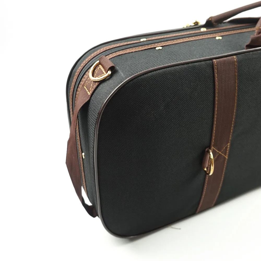
Cheap price black canvas viola case viola hard case fiberglass viola case VLP-01 