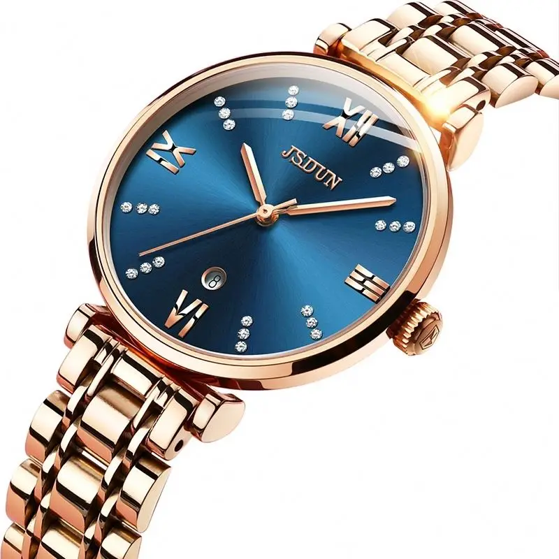 Reselling no Shopify Women Fashion Waterproof Ultra-thin Quartz Watch Women Wrist Digital Quartz Watches