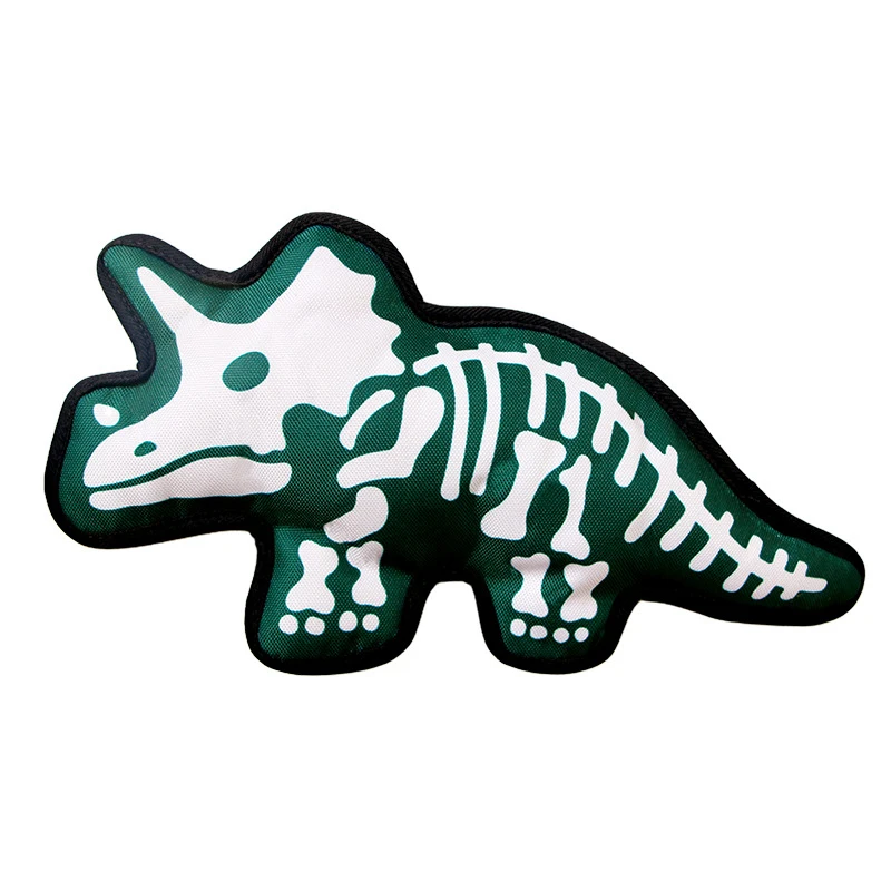 Pet Sound Oxford Cloth Toys Dinosaur Series Dog Relieve Boredom Teething Bite Resistant Interactive Toys