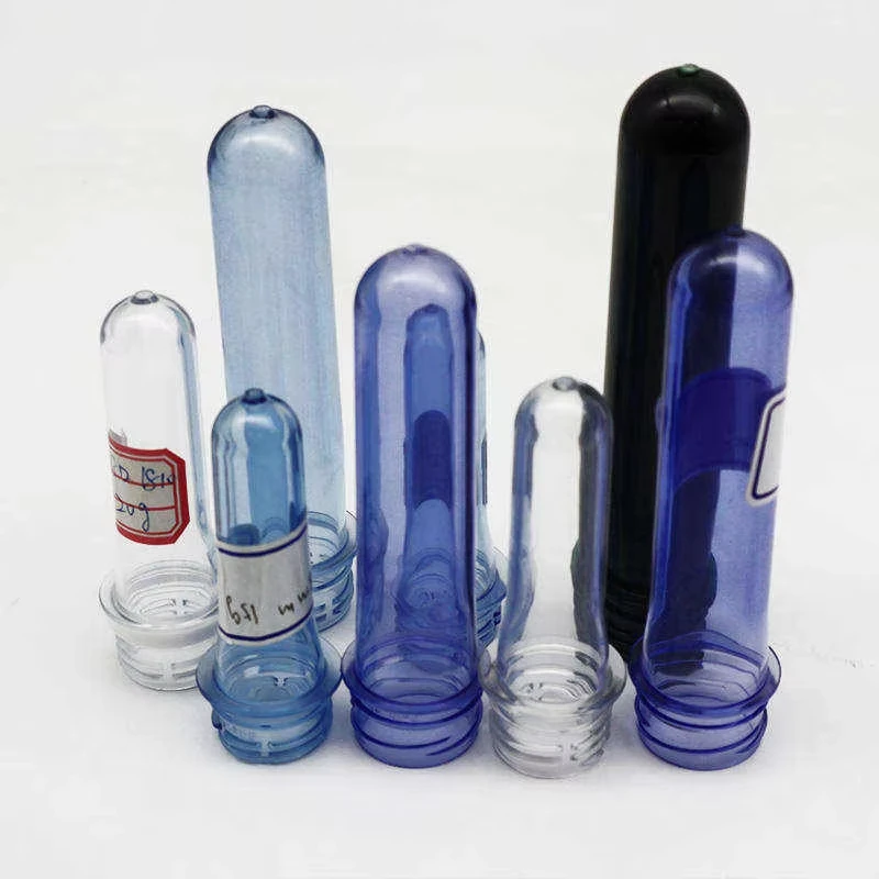 Custom small volume preform 28mm 30mm 38mm 46mm 48mm plastic transparent PET Preform 30/25 To Make Plastic Water Bottles