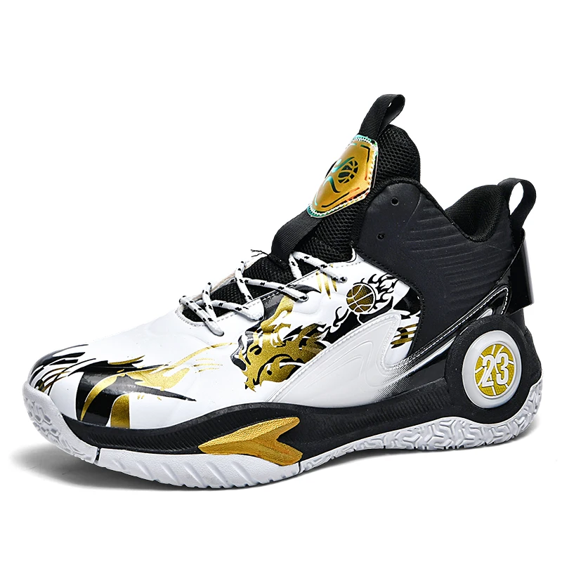 Drop Shipping Non-slip Fashion Unisex Sneakers Breathable Top Grade Original Basketball Shoes for Men
