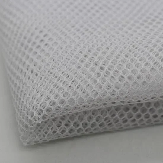 Outdoor strong polyester hex mesh fabric sold by the yard material for bag
