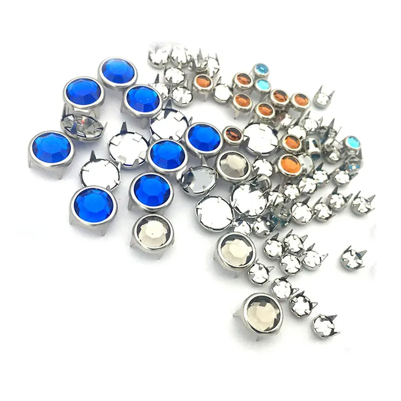 10mm Four-prong rivets for clothing copper claws acrylic decoration This piece can be used for clothing or bags