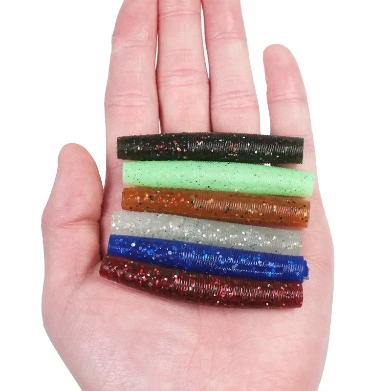 OEM and on stocks luminous single color freshwater bait floating water lure 6.5cm 4.3g soft bait