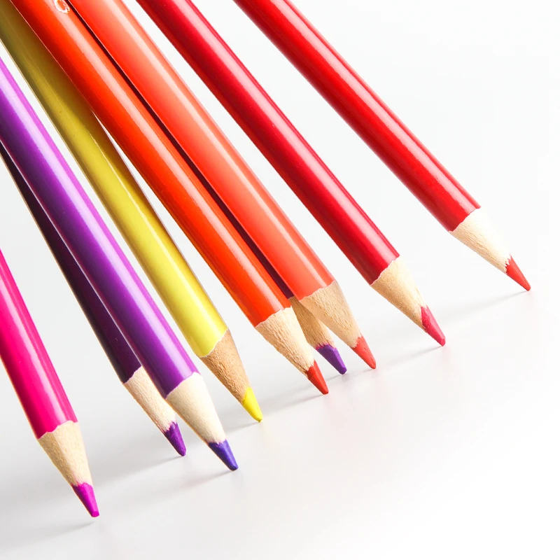 Gxin K001B48 custom Colored Pencils Paper cylinder tube box Artist Sketching Drawing Pencils set Art Craft for kids Supplies