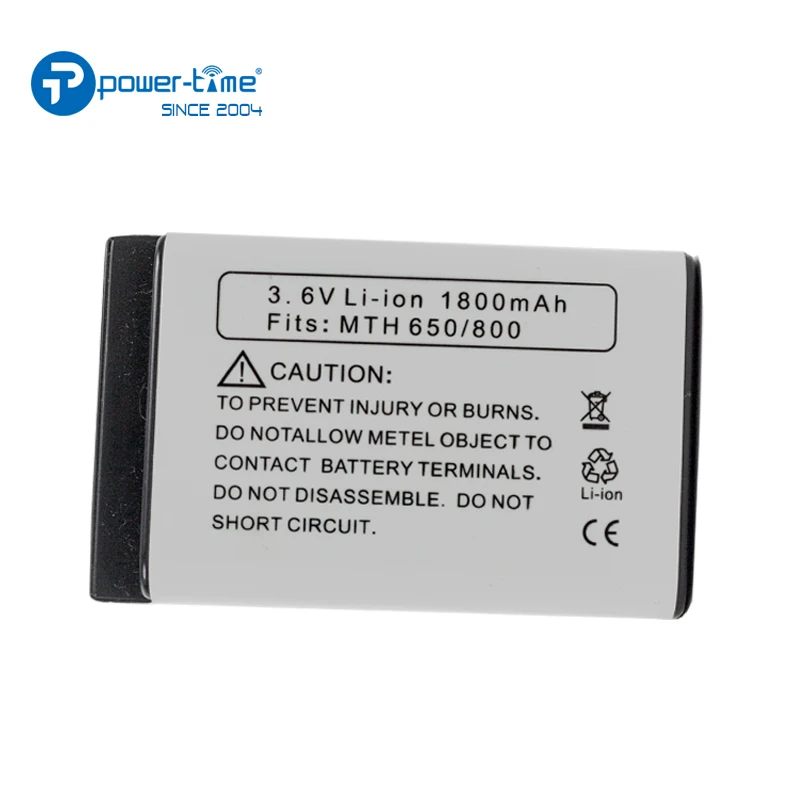 3.6V 1800mah Li-ion battery pack for motorola walkie talkie MTH800 MTH650