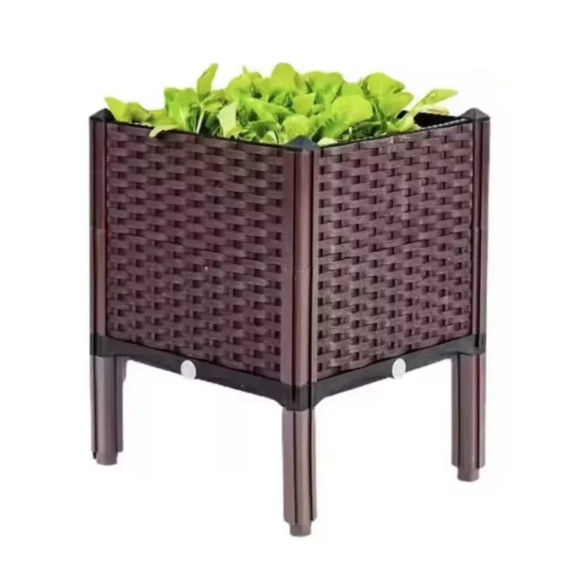 Plant vegetable basin balcony plant vegetable artifact family vegetable planting box plastic roof flower pot outdoor