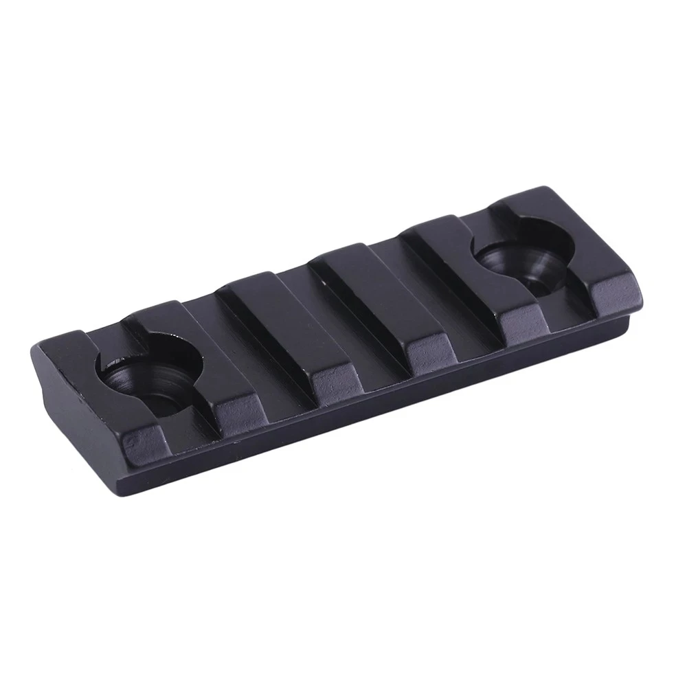 Tactical 5 Slots 20mm M-lok Picatinny Rail for Mlok Handguard AR15 Rifle Scope Mount Base Rail Section Hunting Gun Accessories